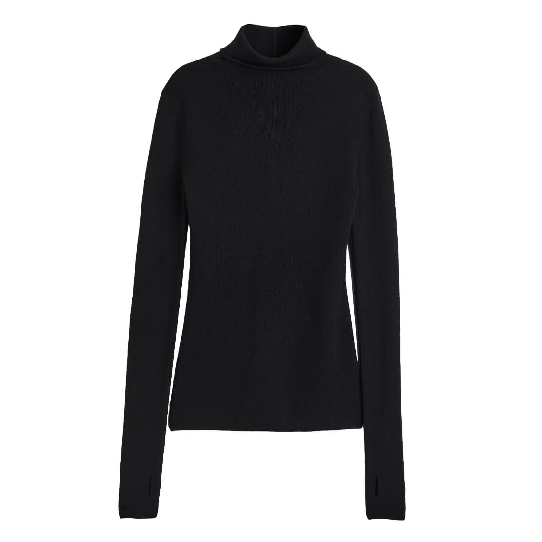 

Свитер H&M Premium Selection Cashmere-blend Turtleneck, черный