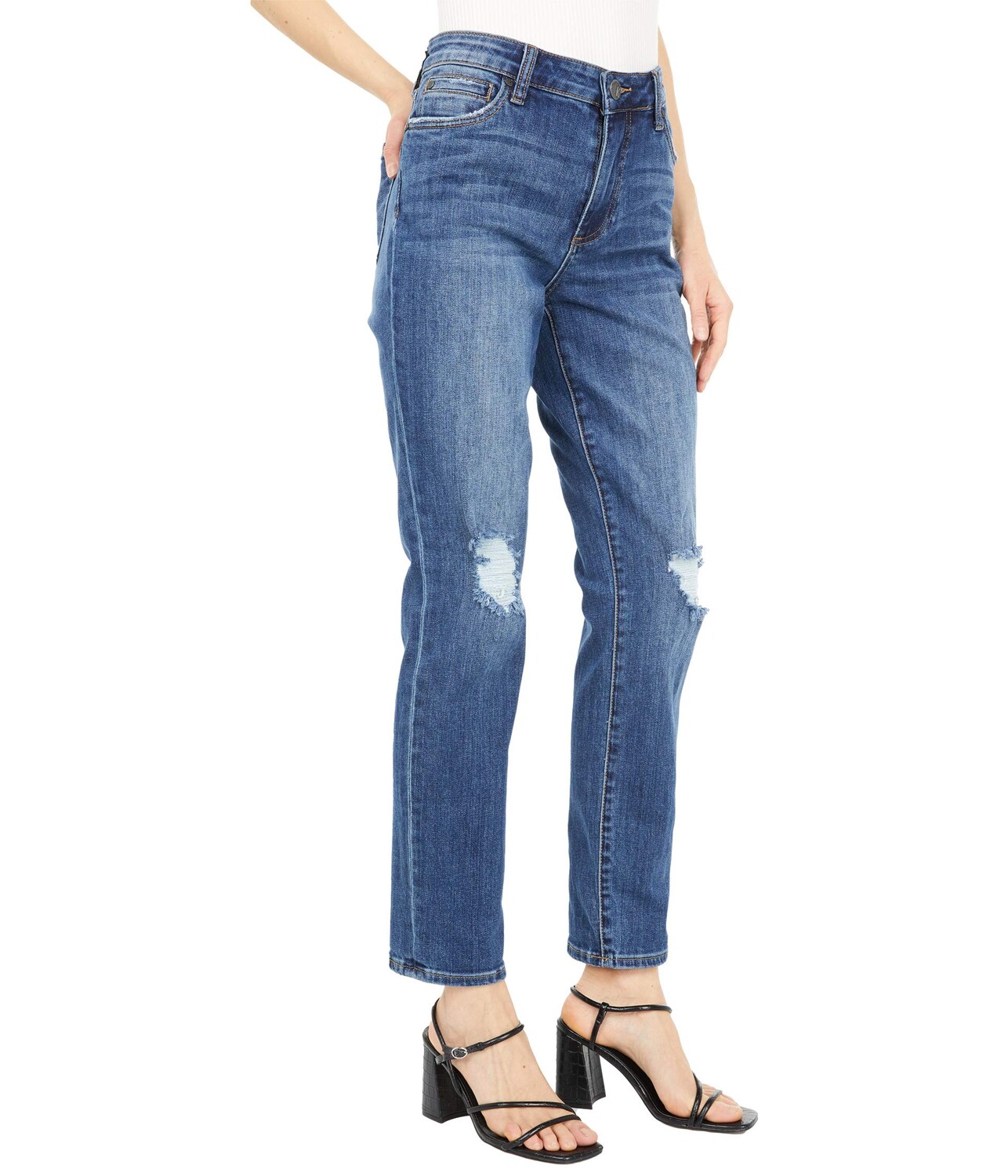 

Джинсы KUT from the Kloth, Catherine High-Rise Boyfriend Jeans
