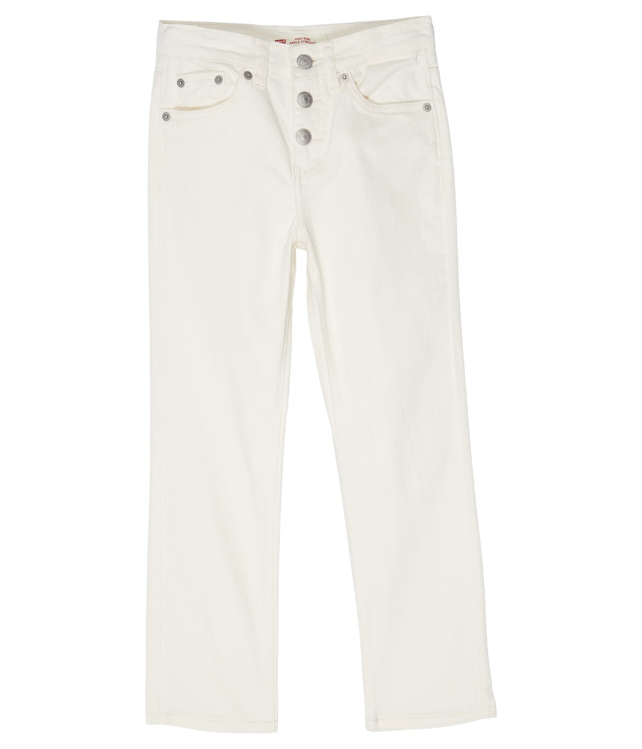 

Джинсы Levi's Kids, High-Rise Ankle Straight Jeans