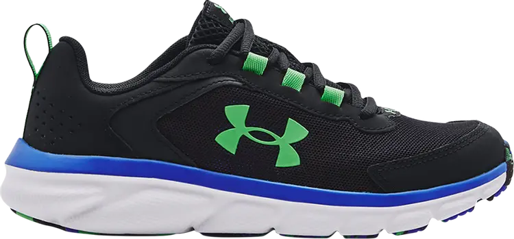 

Кроссовки Under Armour Assert 9 GS Black Versa Blue, черный