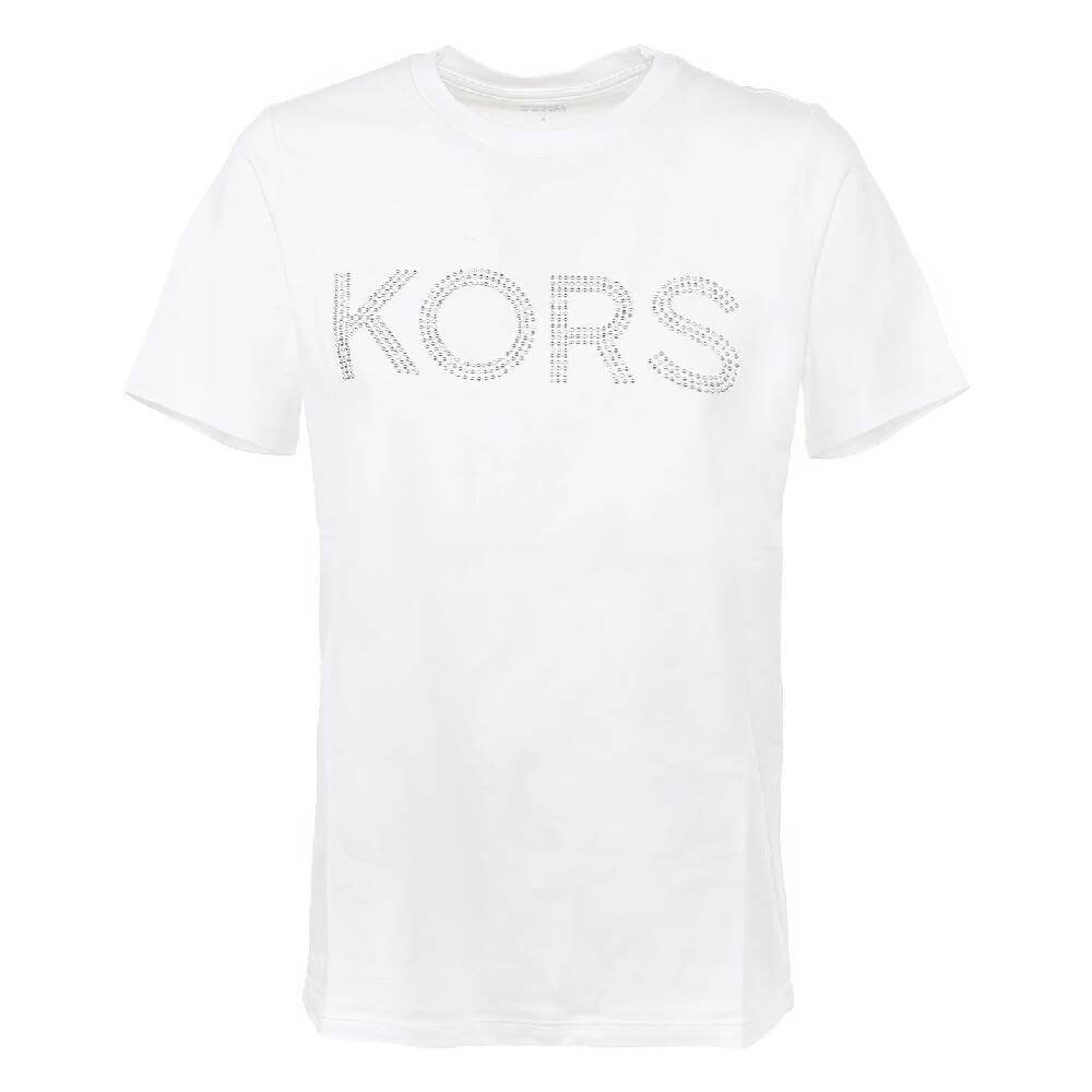 

Футболка Michael Kors Studded Logo, белый