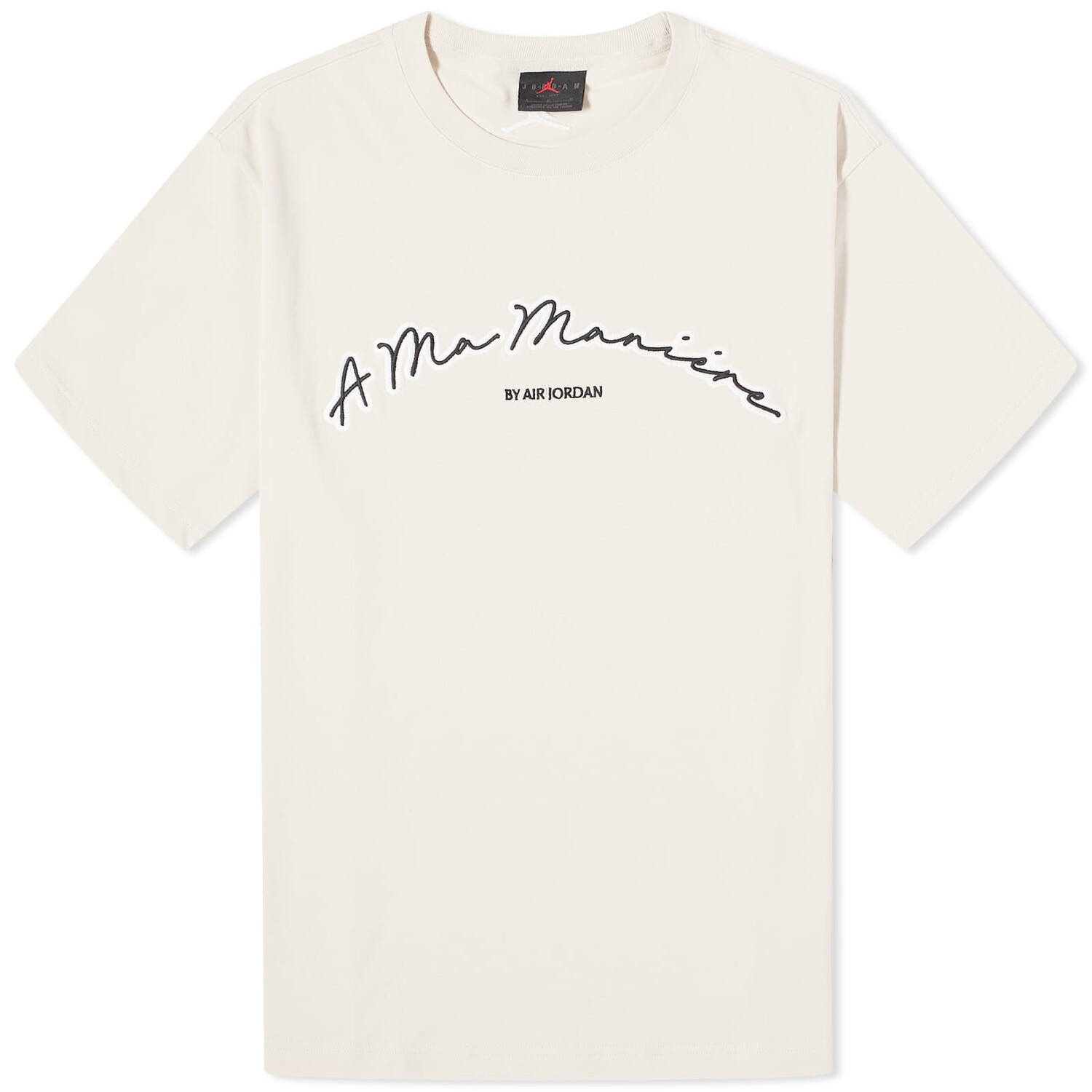 

Футболка Air Jordan X A Ma Maniére Short Sleeve, светло-бежевый