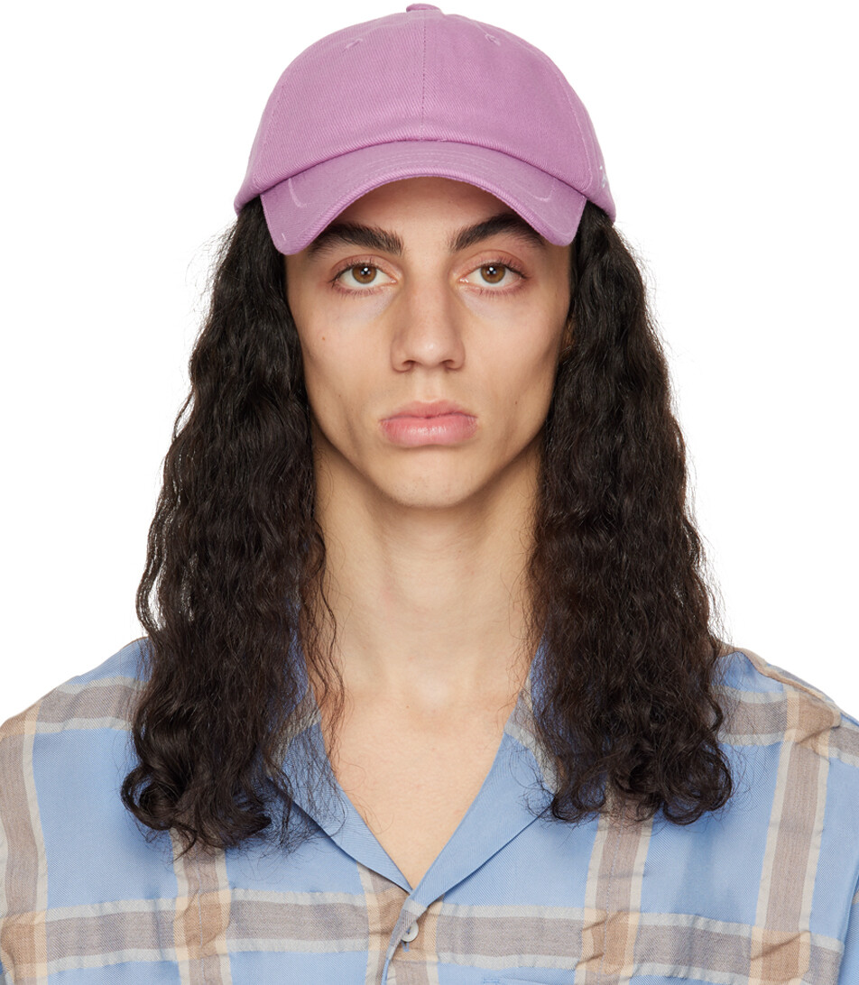 

Фиолетовая кепка Le Papier 'La Casquette Jacquemus'