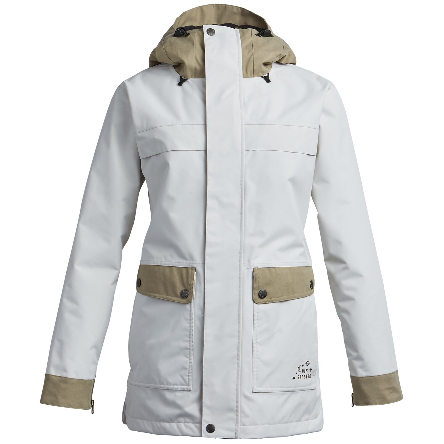 

Куртка Airblaster Storm Cloak женская, белый / бежевый