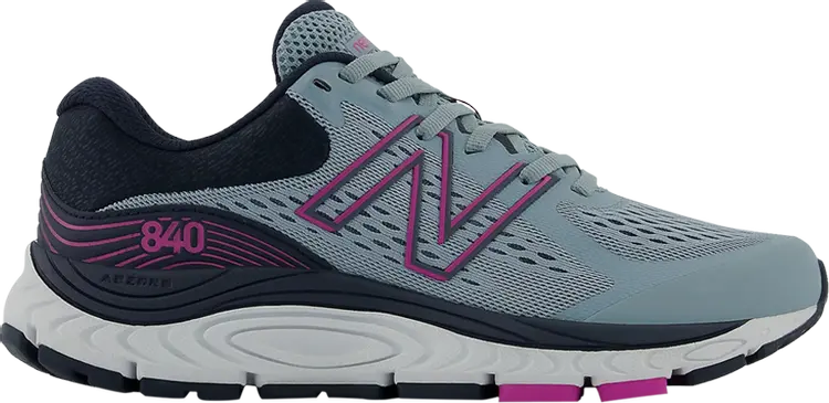 

Кроссовки New Balance Wmns 840v5 2E Wide 'Cyclone Magenta Pop', синий