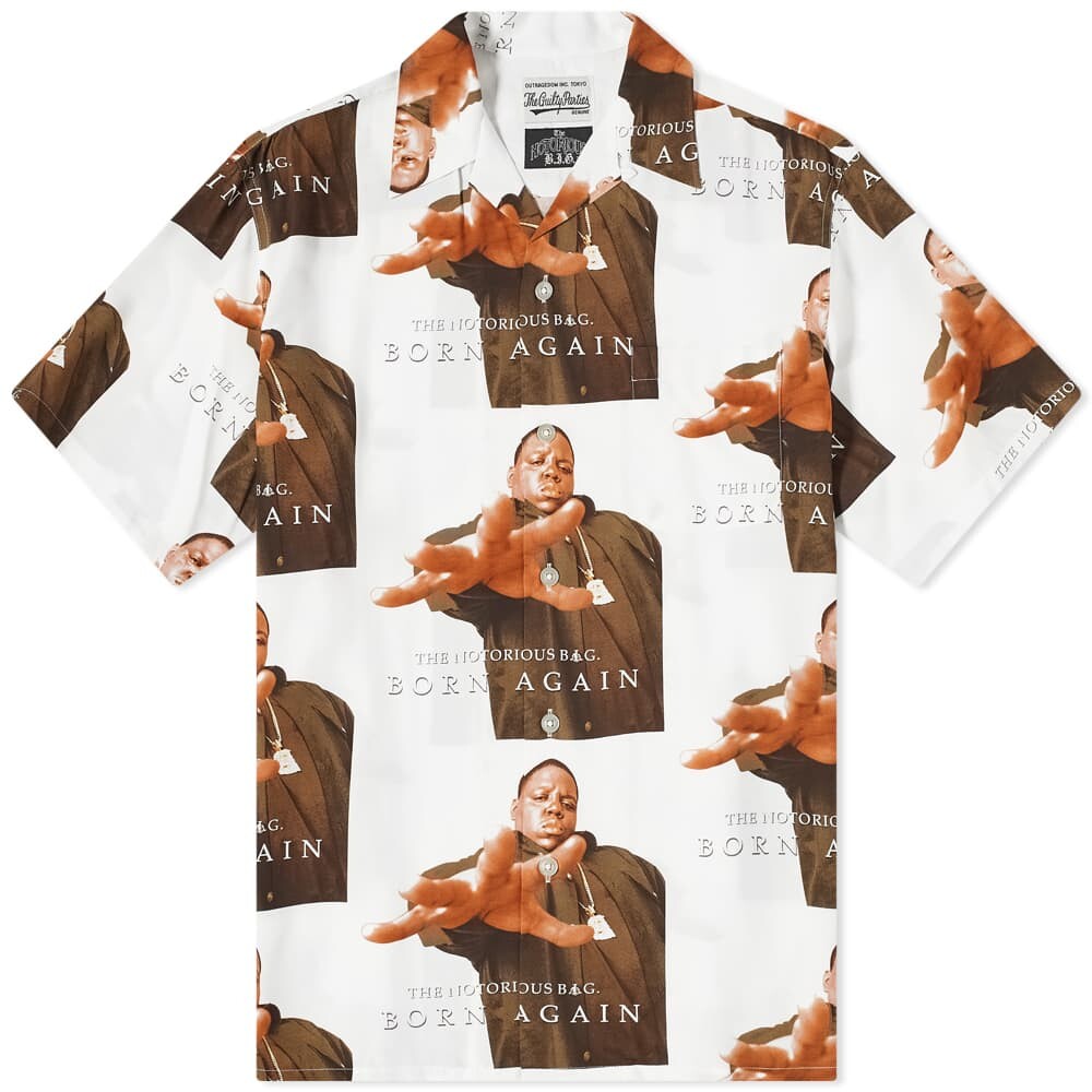 

Рубашка Wacko Maria The Notorious B.I.G Hawaiian Shirt
