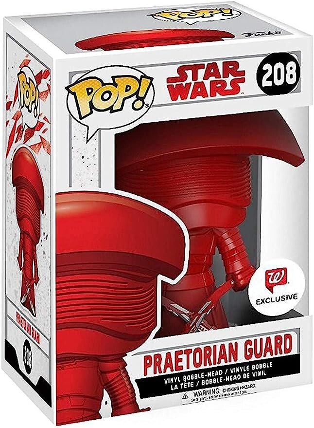 Фигурка Funko Pop! Star Wars: The Last Jedi - Praetorian Guard with Dual Swords Walgreens Exclusive) кеннер звездные войны коллекционная фигурка хан соло эндор 10см hasbro