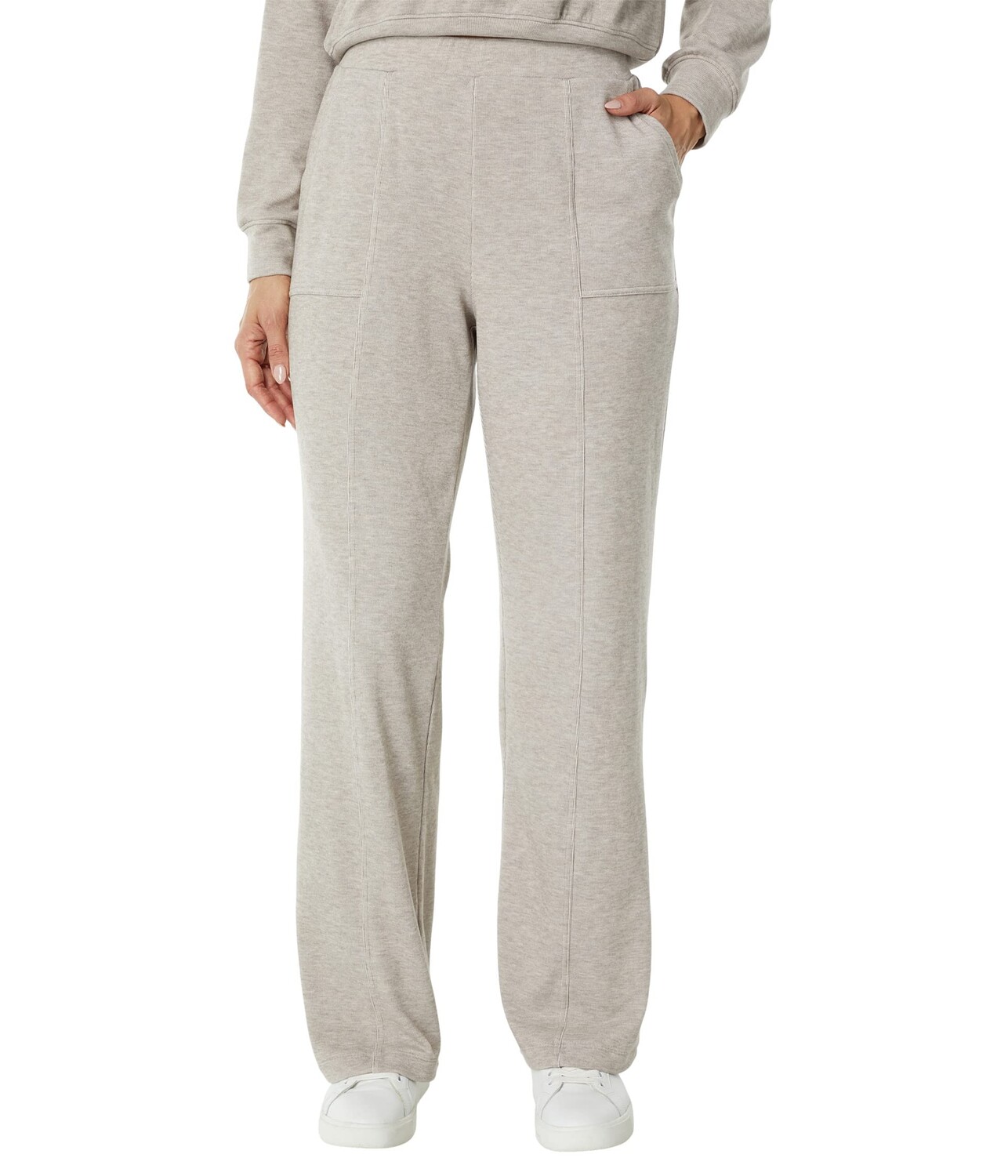 

Спортивные штаны bobi Los Angeles, Center Seam Sweatpants in Cozy Heather Knit, Серый