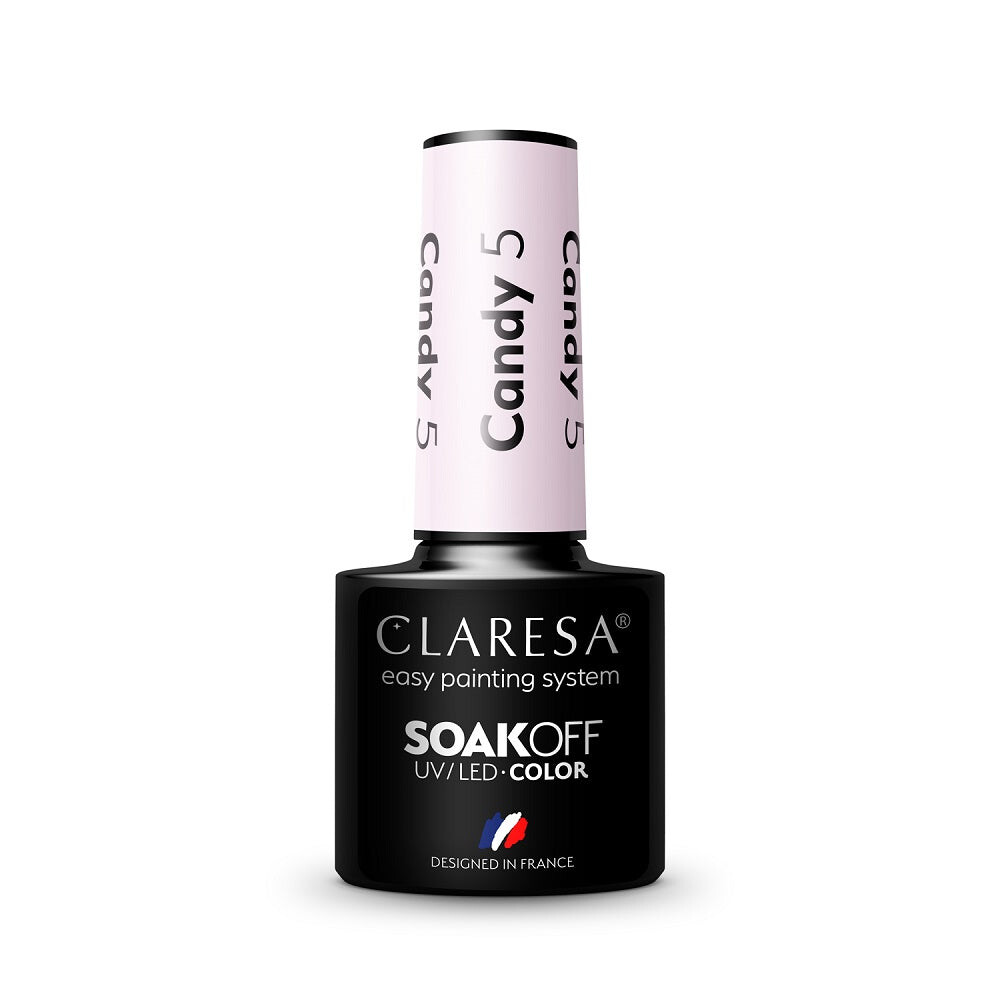 

Claresa Гибридный лак Soak Off UV/LED Candy 5 5г