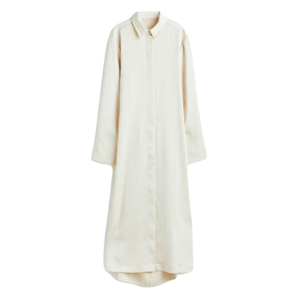 

Платье H&M Shirt, кремовый