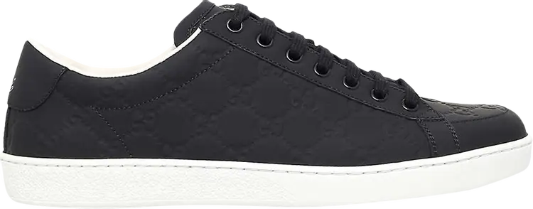 

Кроссовки Gucci Brooklyn Guccissima Low Black, черный