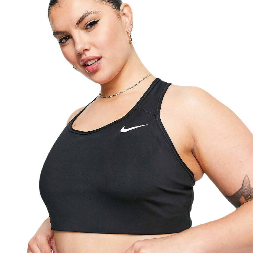 

Бюстгальтер Nike Training Plus Swoosh Non Padded, черный