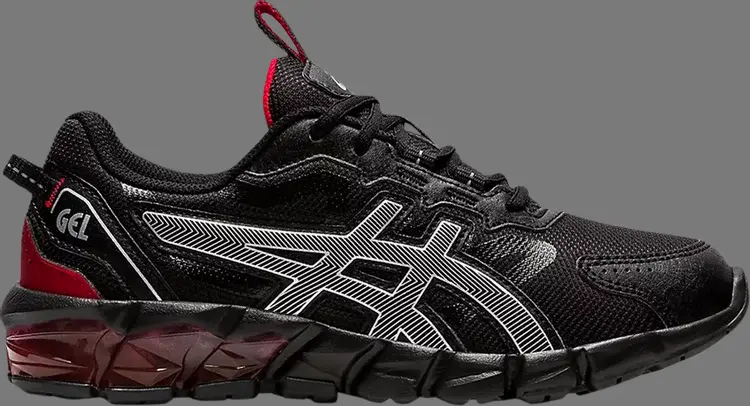 

Кроссовки gel quantum 9 3 gs 'black classic red' Asics, черный