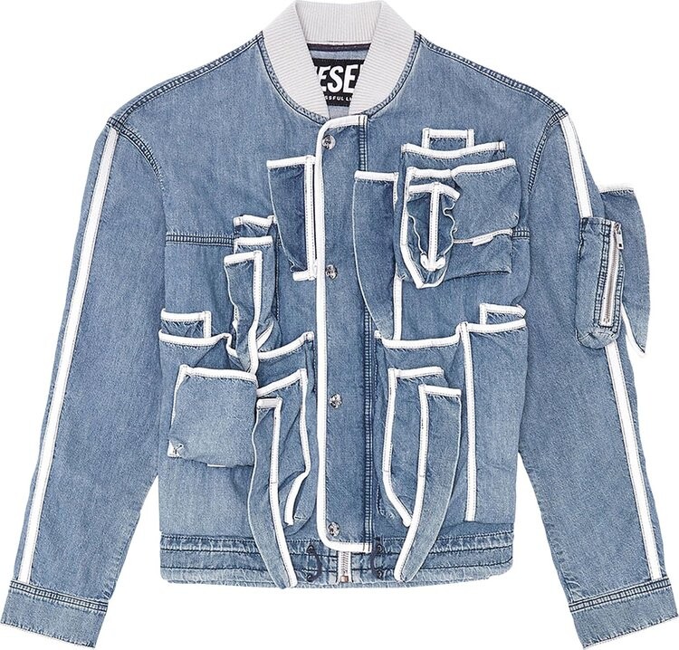 

Куртка Diesel D-Schut-FS Jacket 'Indigo', синий