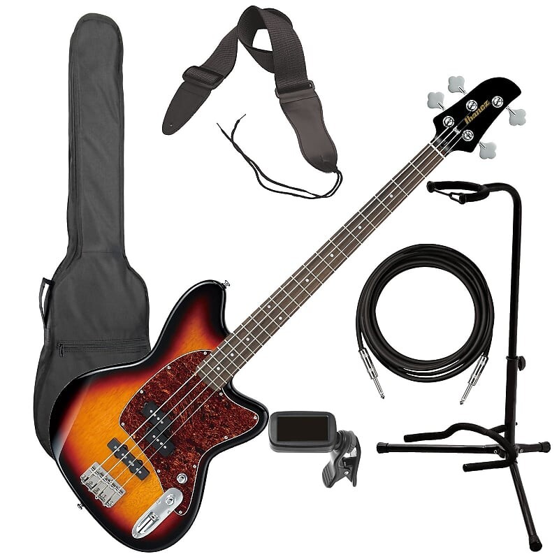 

Бас-гитара Ibanez TMB100 Talman Bass - Tri Fade Burst BASS ESSENTIALS BUNDLE