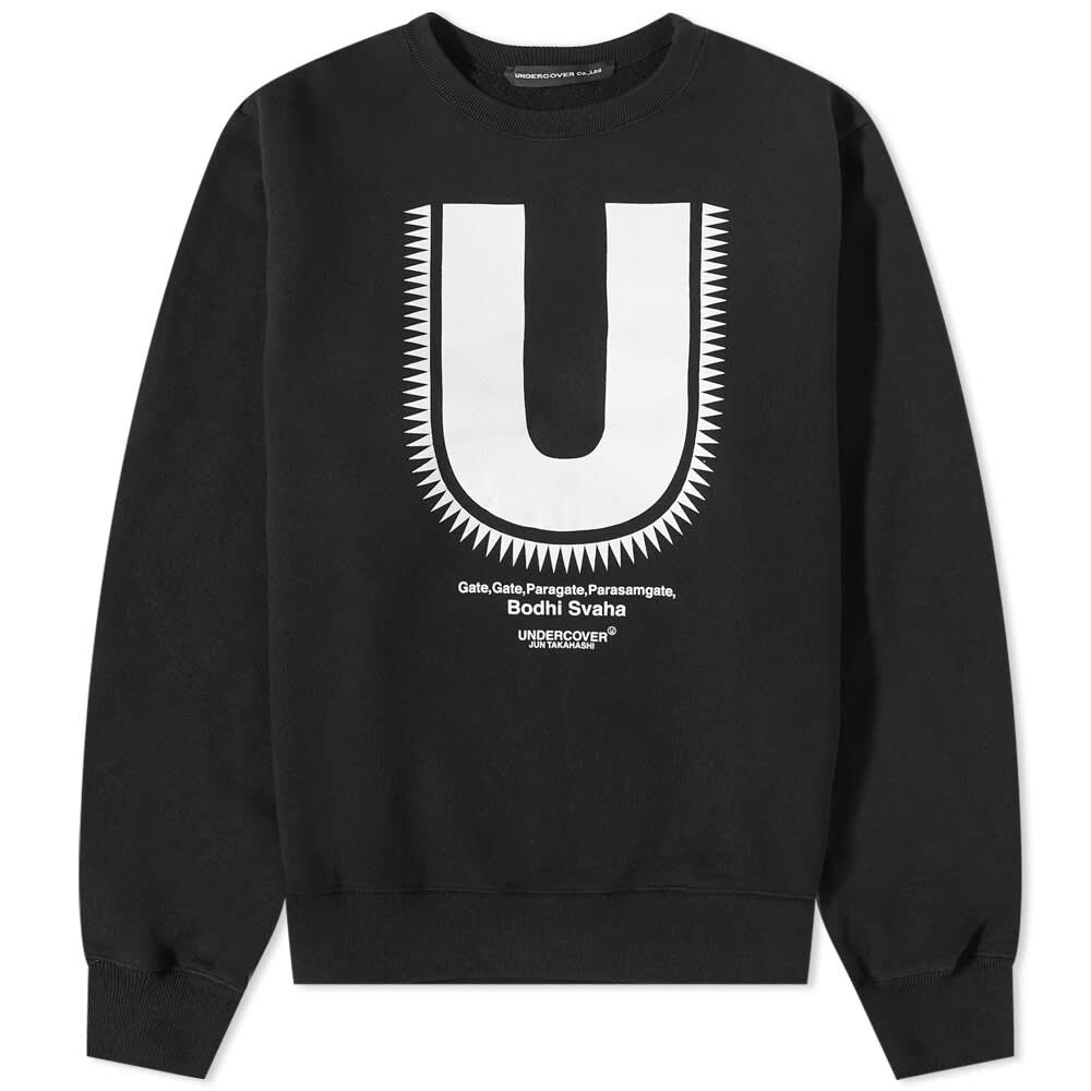 

Толстовка Undercover Radiating U Logo Crew Sweat