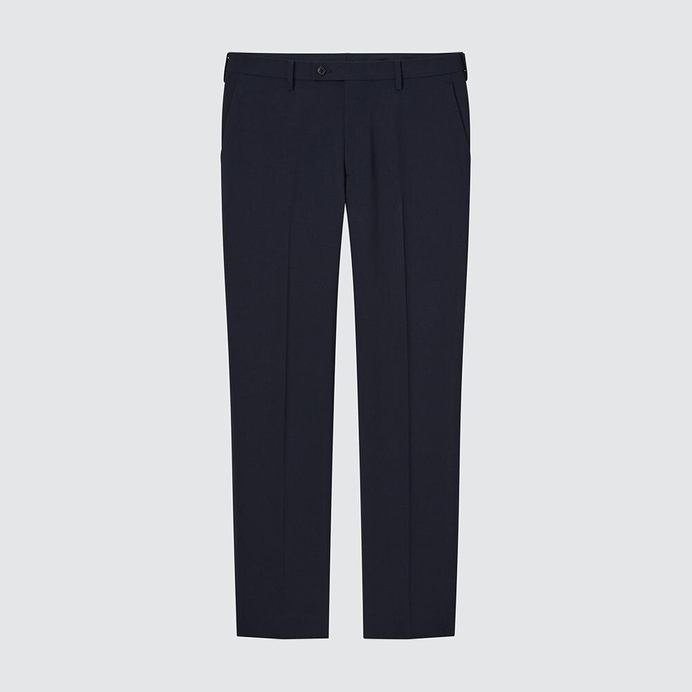 

Эластичные брюки Uniqlo, синий