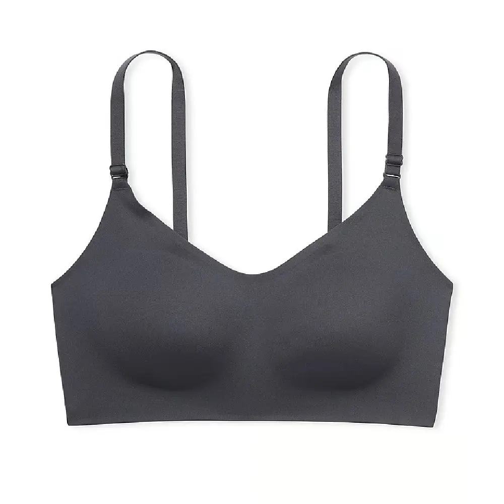 

Топ спортивный Victoria's Secret Elevate Stretch-Comfort Sports, серый
