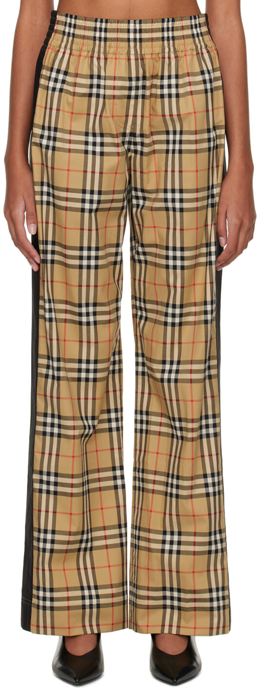 

Бежевые брюки Louane Burberry
