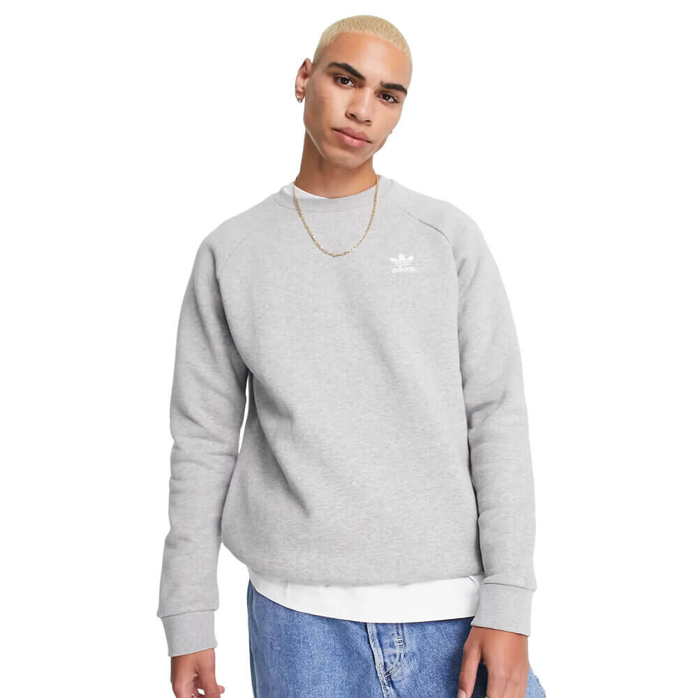 

Свитшот Adidas Originals Essentials With Small Logo, серый