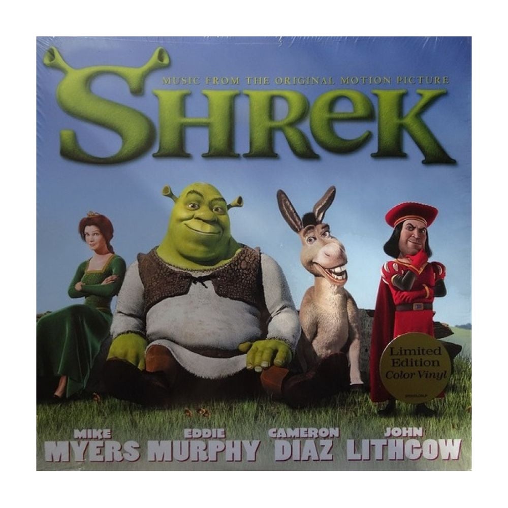 Виниловая пластинка Shrek (Green Colored Vinyl) (Limited Edition) |  Original Soundtrack купить за границей через сервис CDEK.Shopping