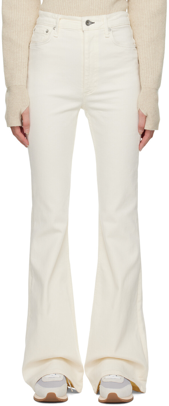 

Расклешенные джинсы Casey Off-White rag & bone