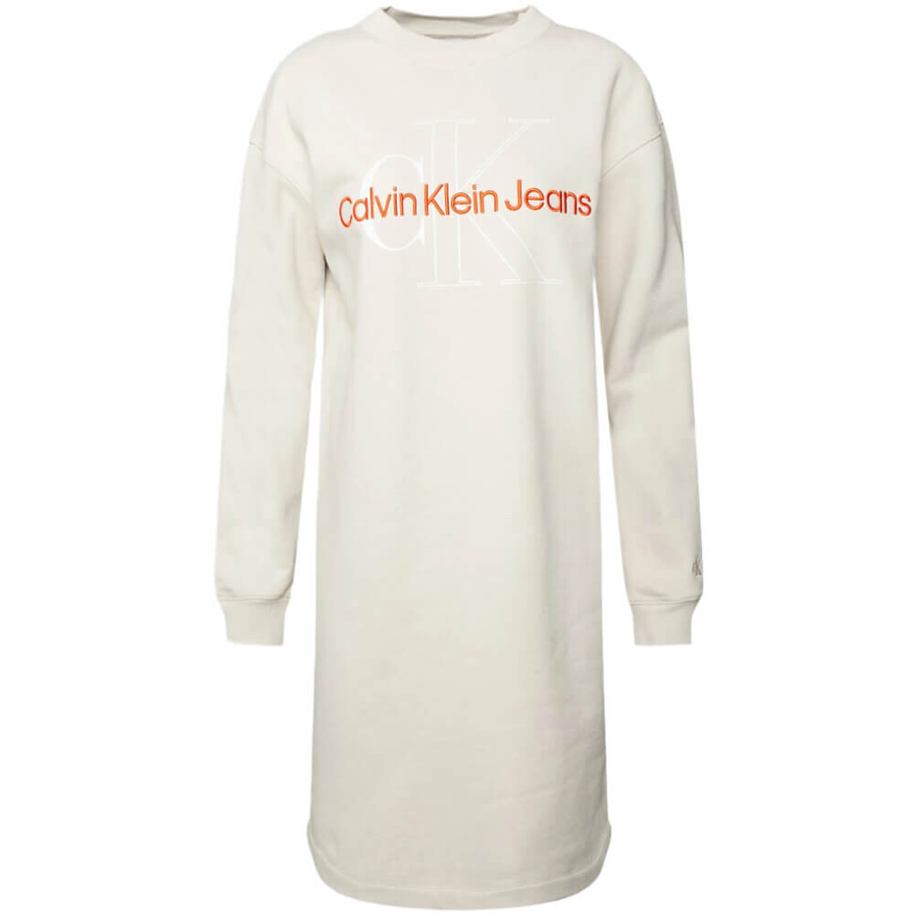 

Платье Calvin Klein Jeans Two Tone Monogram, белый
