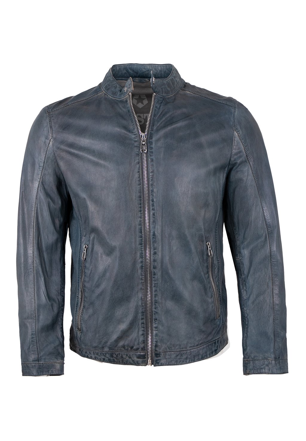Кожаная куртка LACONA Milestone, цвет jeans blau кожаная куртка msmallow milestone зеленый