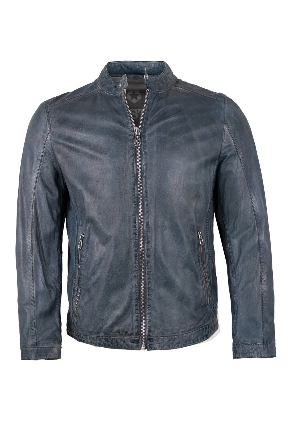 

Кожаная куртка LACONA Milestone, цвет jeans blau