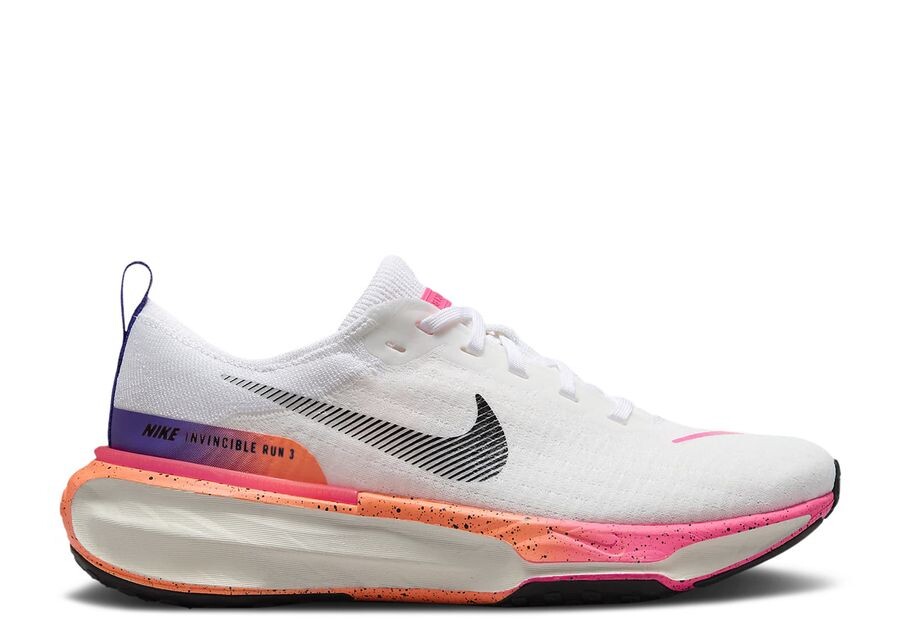 

Кроссовки Nike Wmns ZoomX Invincible Run Flyknit 3, цвет White Mango Pink
