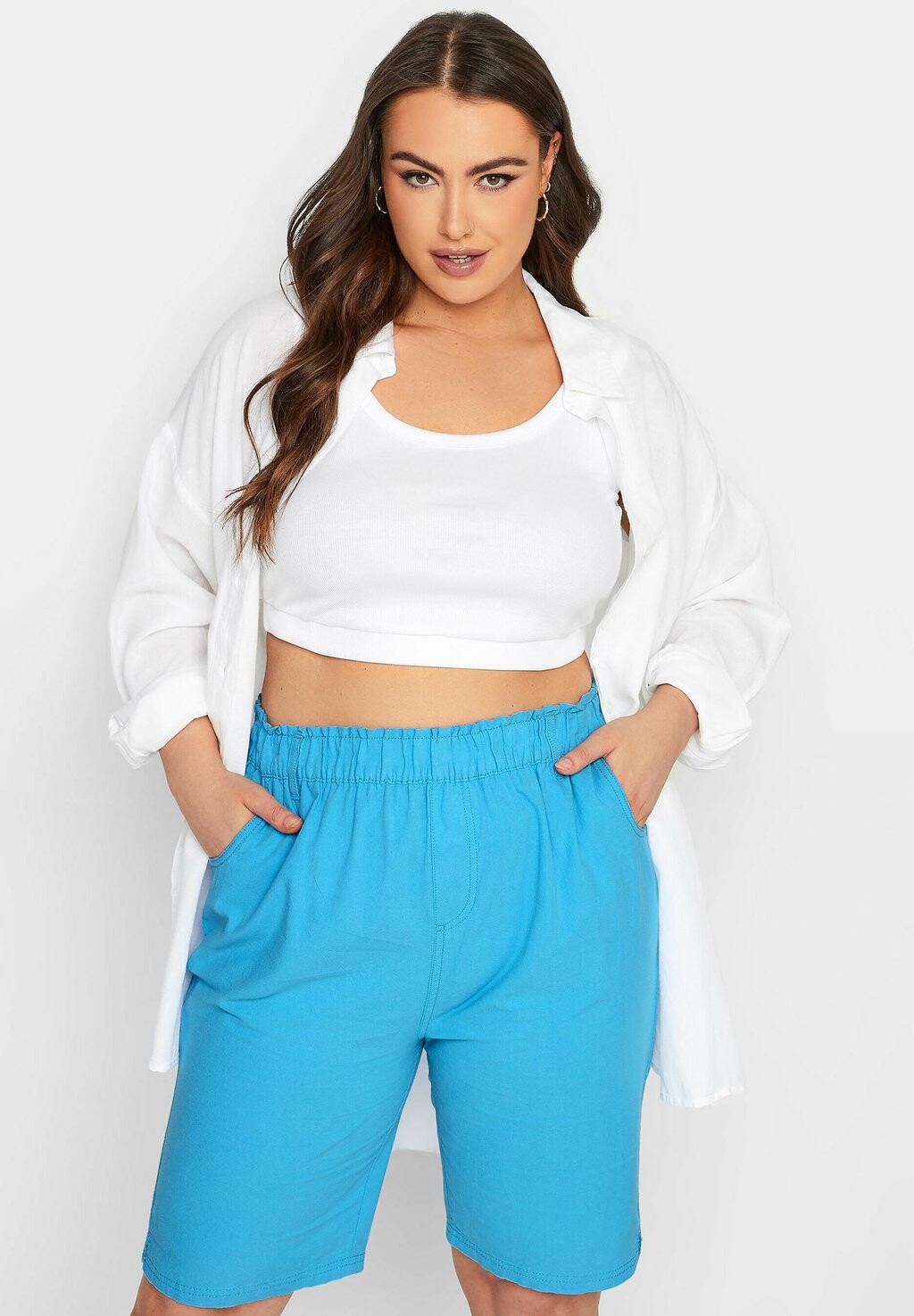 

Шорты Yours Clothing, синий