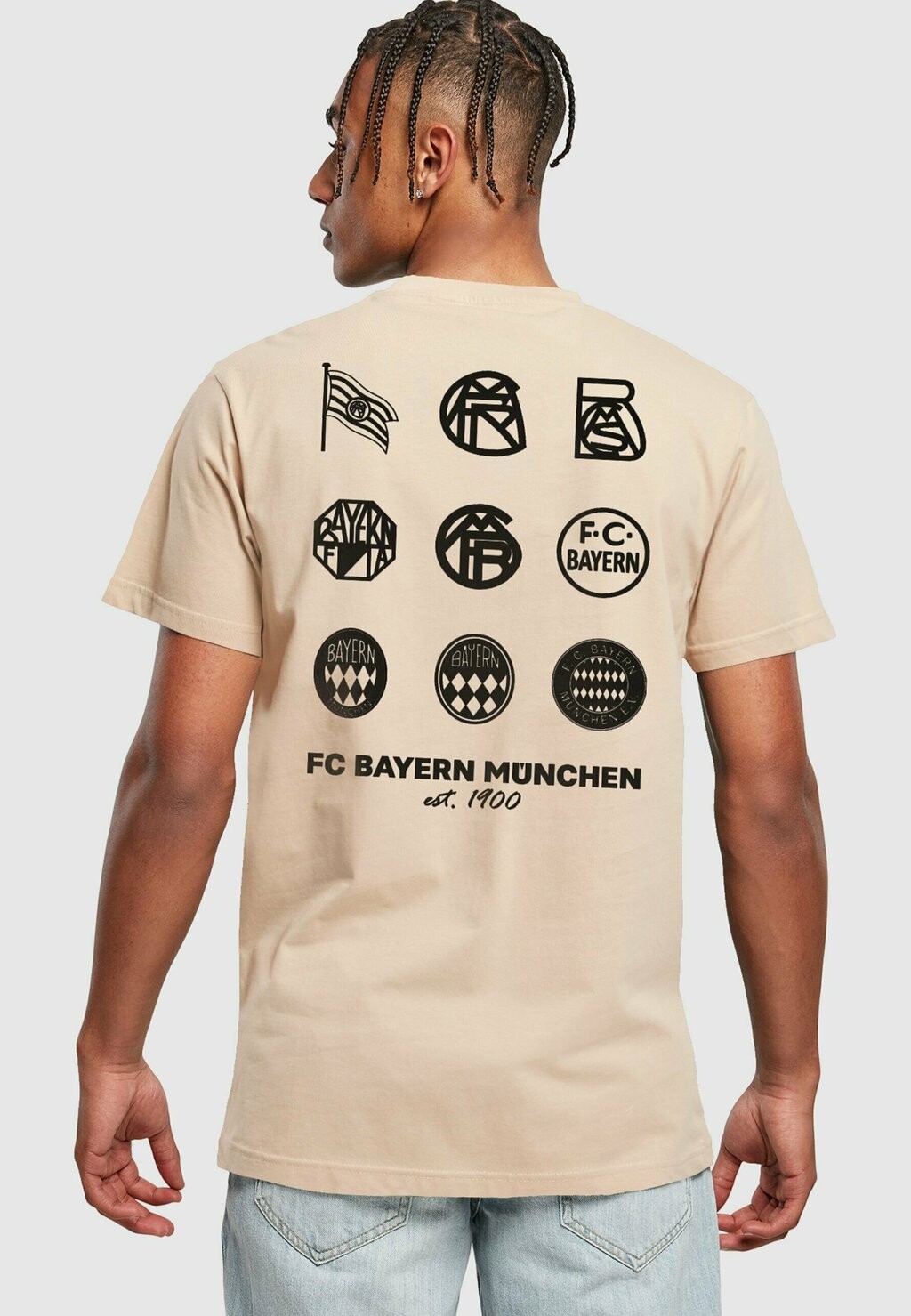 

Команда Fc Bayern Logo History Round Neck FC Bayern München, цвет sand