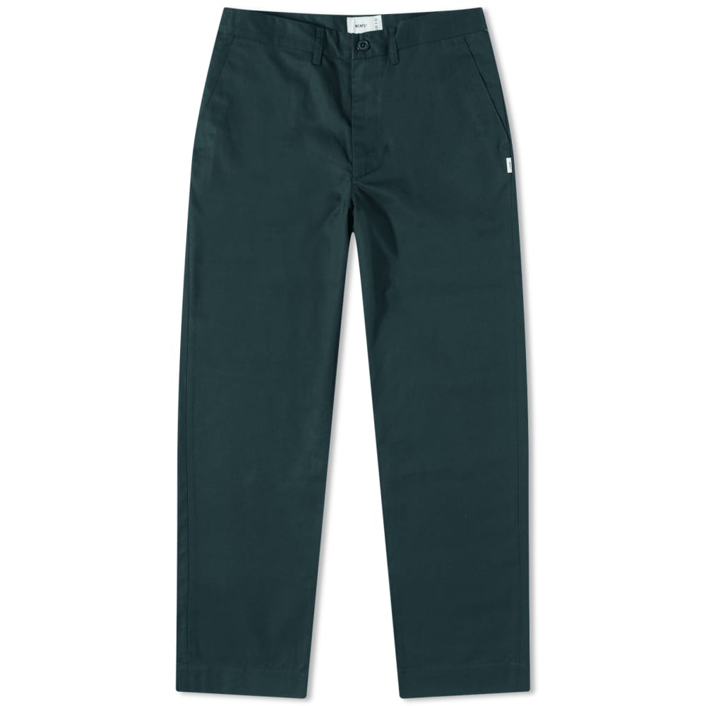 цена WTAPS 03 Саржевые брюки чинос, зеленый