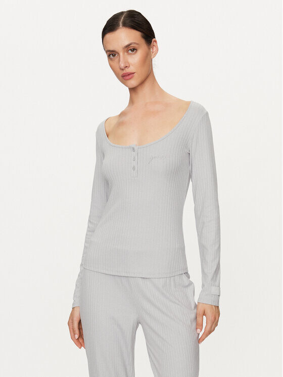 

Узкая блузка Guess, серый