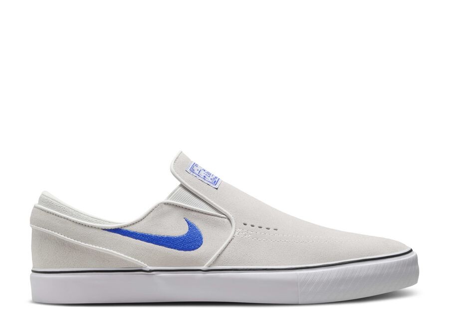 

Кроссовки Nike Zoom Stefan Janoski+ Slip SB, цвет Summit White Hyper Royal