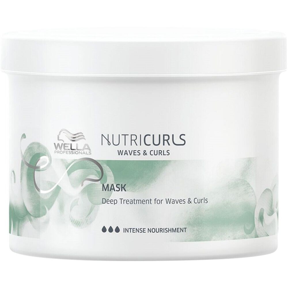 

Интенсивно питательная маска для вьющихся и волнистых волос Wella Professionals Nutricurls Waves & Curls, 500 мл
