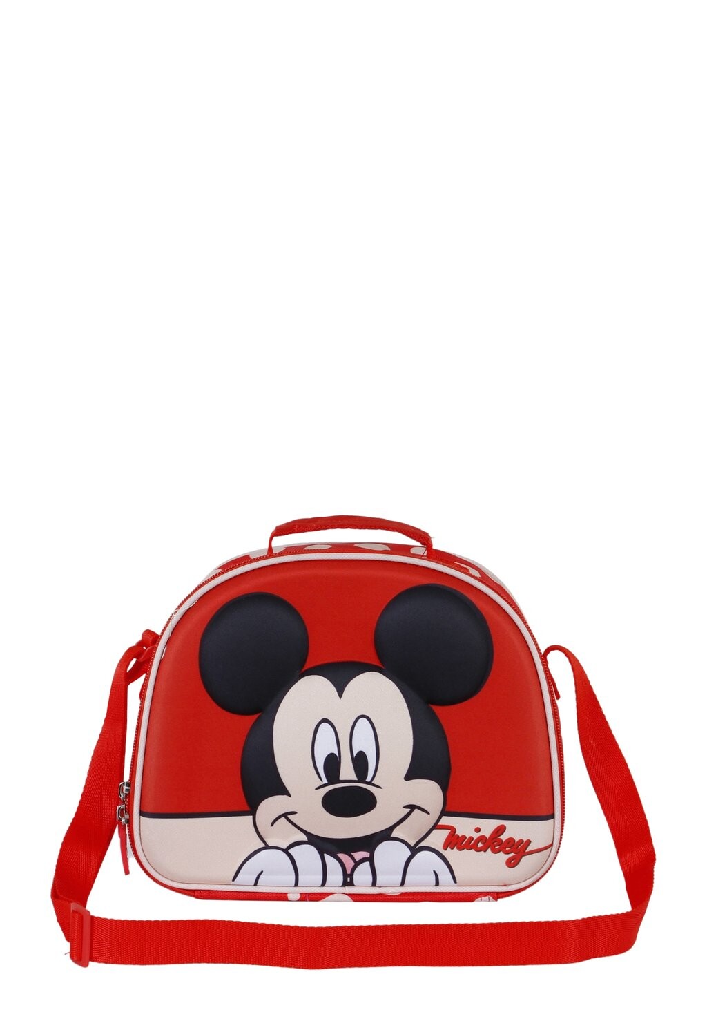 

Сумка через плечо MICKEY MOUSE BOBBLEHEAD 3D LUNCH Karactermania, красный