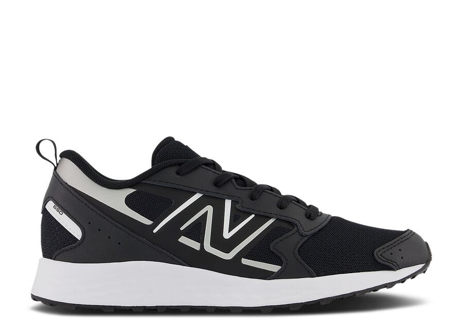 

Кроссовки New Balance Fresh Foam 650V1 Big Kid X-Wide 'Black Metallic Silver', черный
