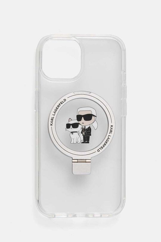 

Чехол для телефона iPhone 15/14/13 6.1 Karl Lagerfeld, прозрачный