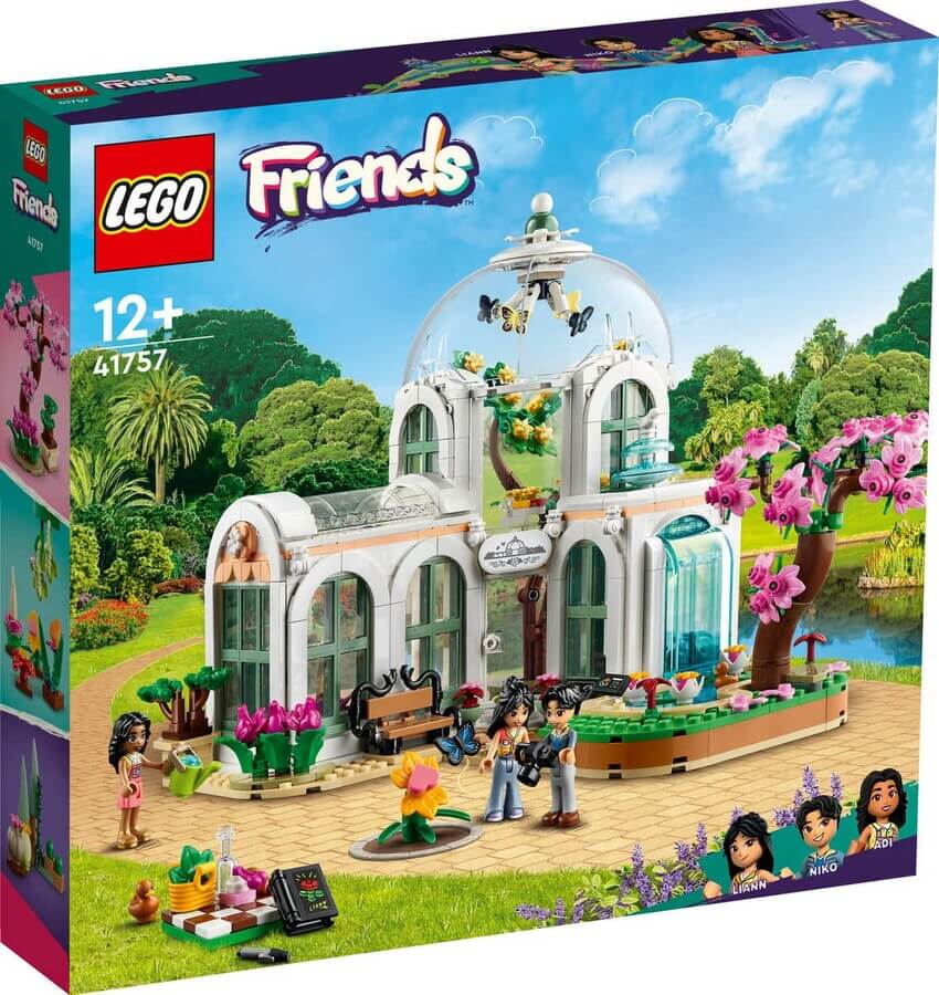 Конструктор LEGO Friends Ботанический сад 41757, 1072 детали
