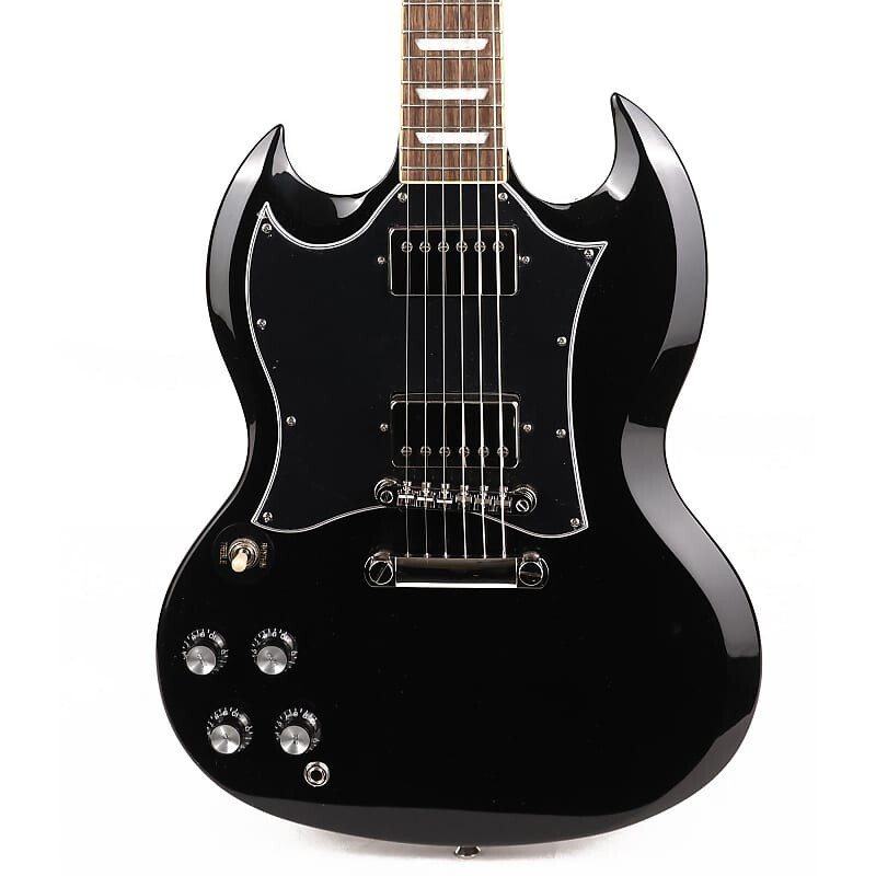 

Epiphone SG Standard, левша, черное дерево SG Standard Left-Handed