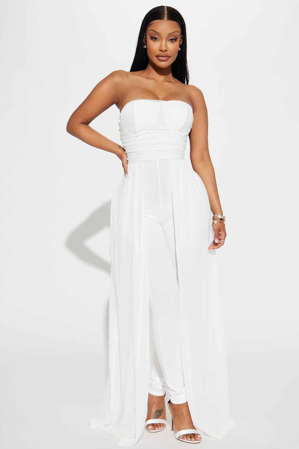 

Комбинезон Fashion Nova J4488, белый