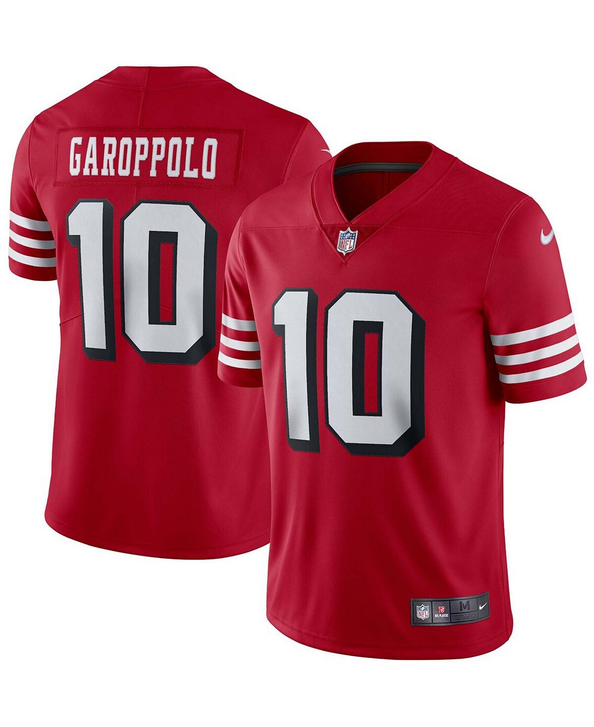 

Мужская футболка san francisco 49ers alternate vapor limited jersey - jimmy garoppolo Nike, мульти