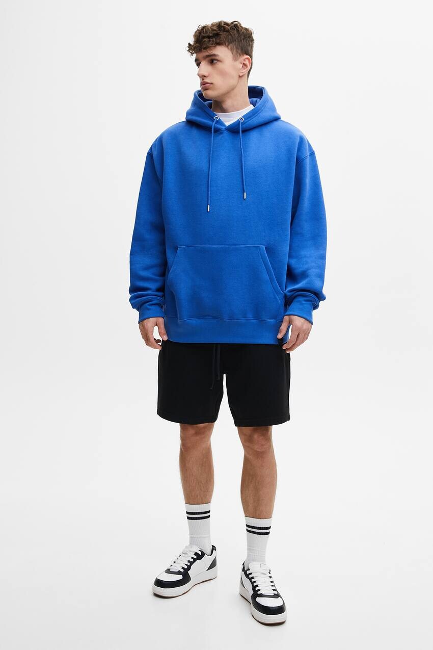 

Узкие джоггеры-бермуды Pull&Bear, черный