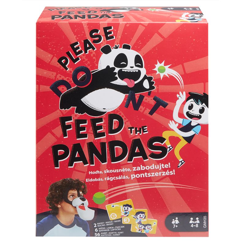 Настольная игра Fisher Price Please Feed The Pandas мягкие пазлы fisher price панды 25 элементов