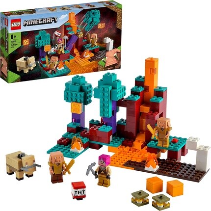 

Конструктор Lego 21168 Minecraft лабиринт с охотниками, хоглином и 2 свинками