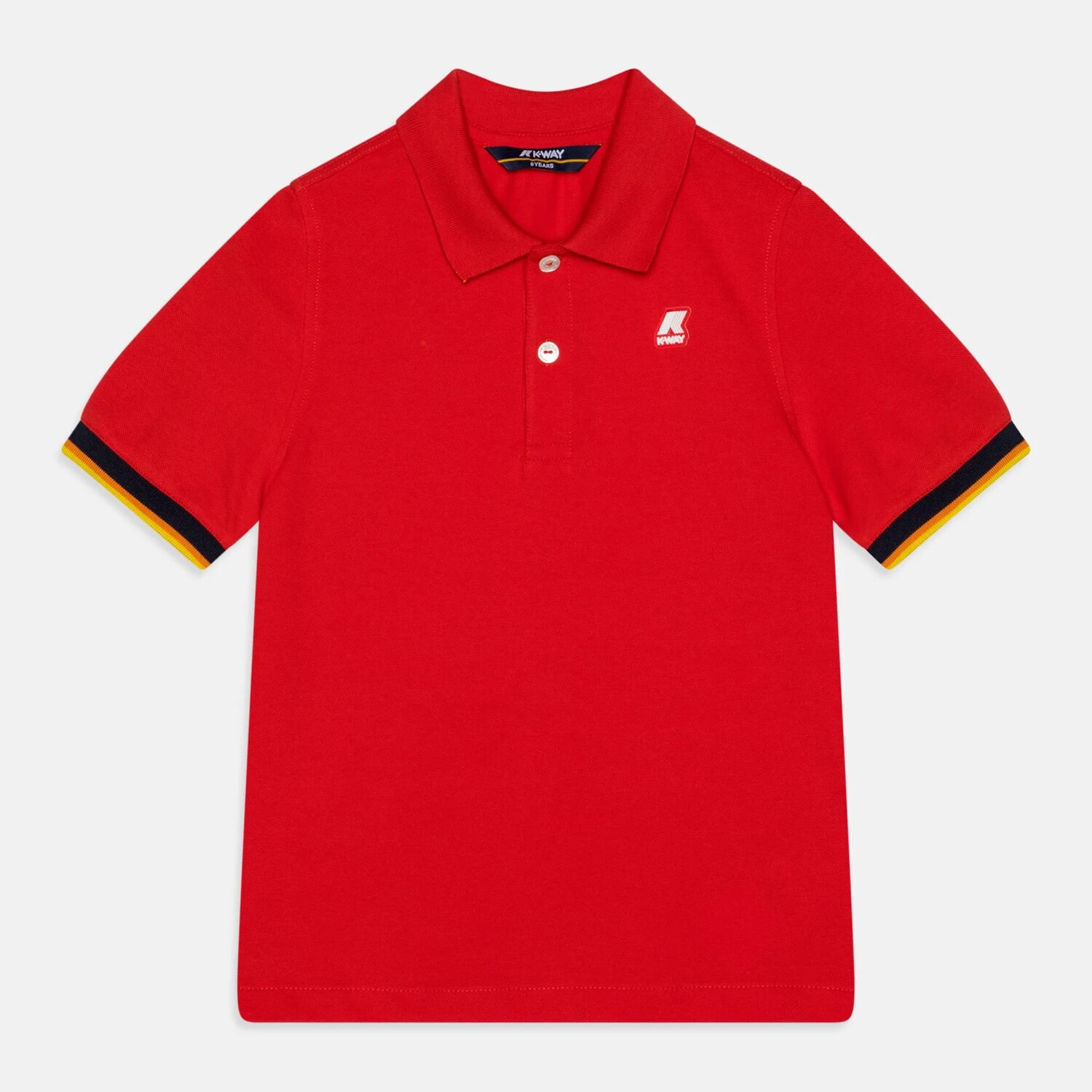 

Футболка-поло K-Way Vincent Unisex, красный