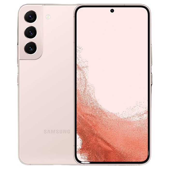 смартфон samsung galaxy s22 sm s901e 8 128gb phantom black Смартфон Samsung Galaxy S22 8/128GB, розовый