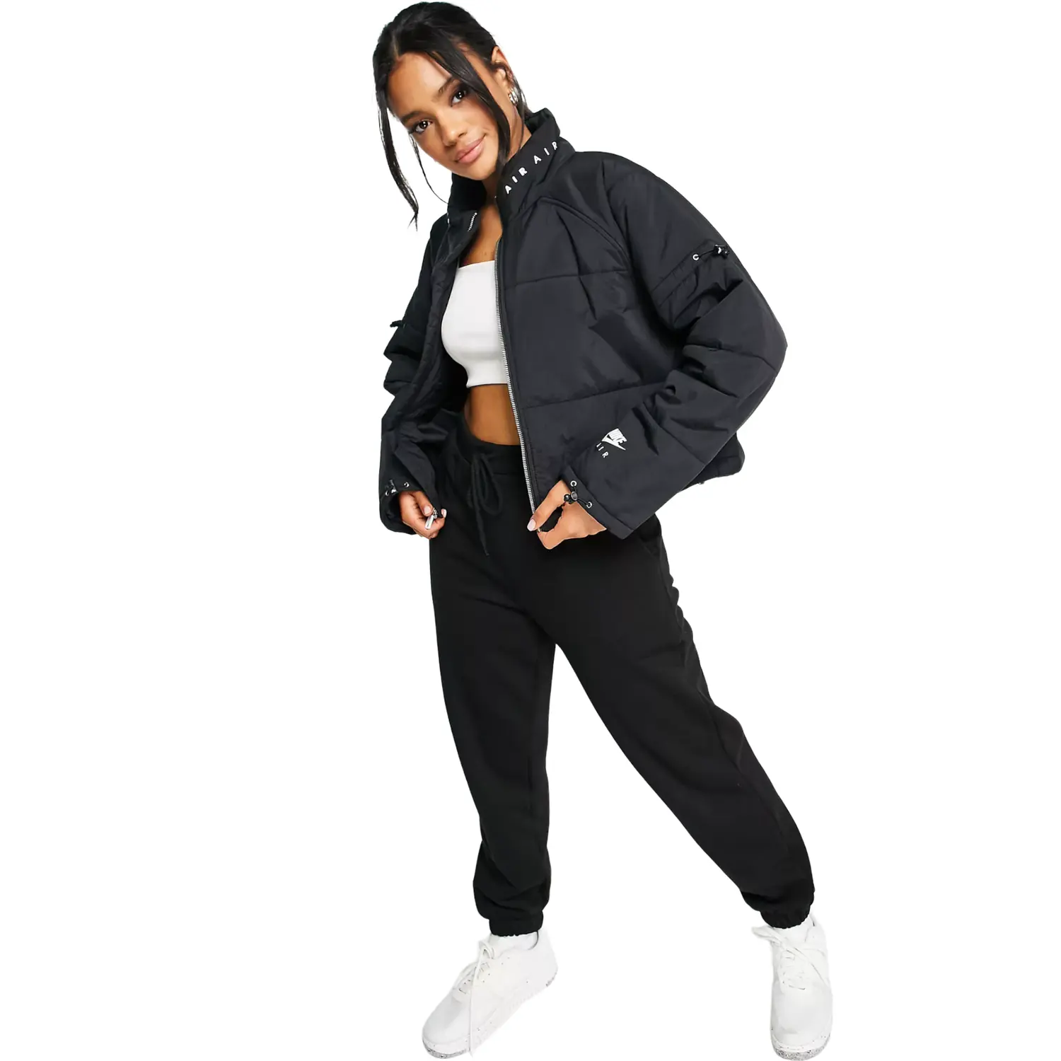 

Куртка Nike Air Cropped Padded Synthetic, черный