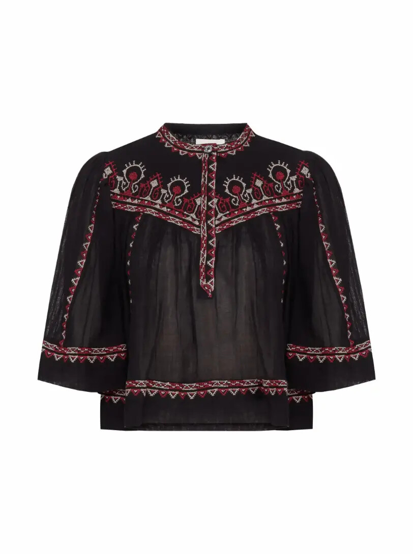 

Блузка с вышивкой Juline Isabel Marant Étoile